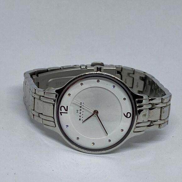 Skagen SKW2254 Womens Silver Stainless Steel Analog Dial Quartz Wrist Watch UC20 main image 11